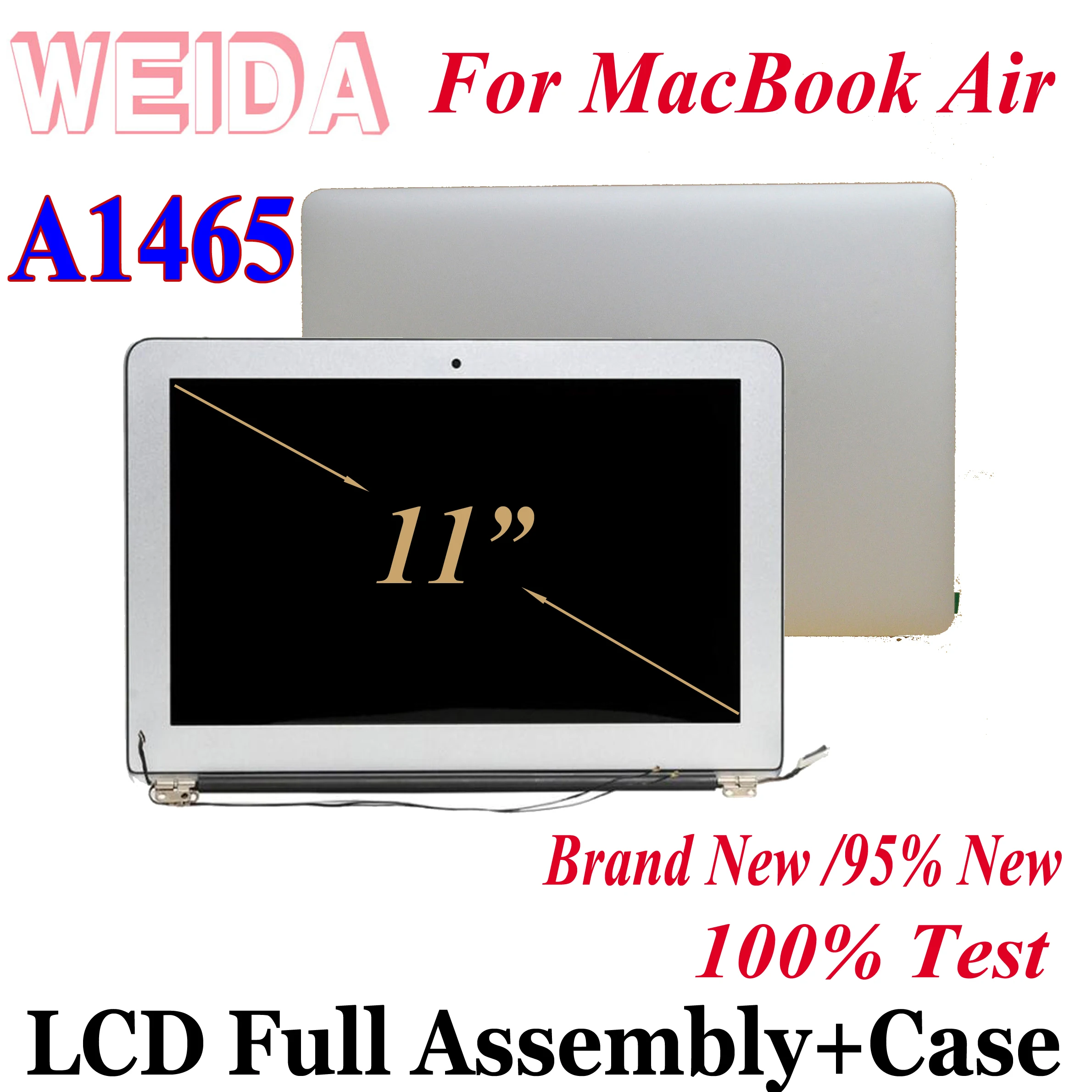 WEIDA 95% Jaunu LCD 11.6