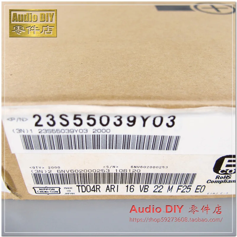 30PCS/50gab Nippon Ķīmiskā ARI 22uF/16V Maza Apjoma Audio Elektrolītisko Kondensatoru Japāņu Rindā Oriģinālajā Kastē bezmaksas piegāde