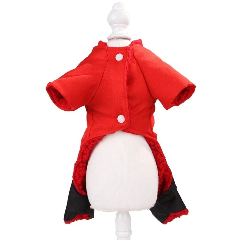 Pet Suns, Ķīnas Tang Tērpu Apģērbu Maziem Suņiem Ziemā Silts Jumpsuit Mētelis Žaketes Kucēns Apģērbu Chihuahua Yorkie Apģērbs Jaunas
