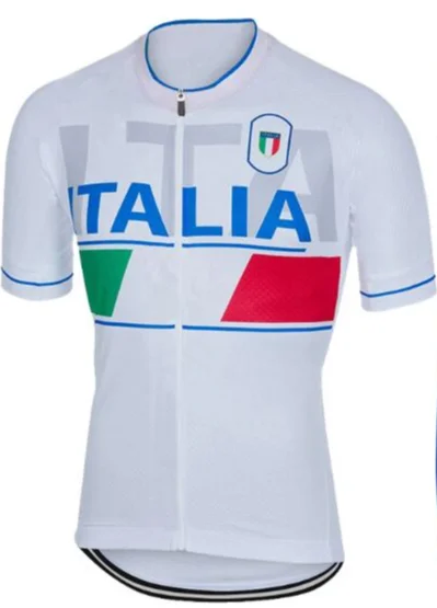 2018 ITĀLIJA Riteņbraukšana Svīteri Vīriešu Vasaras Īsām Piedurknēm Ropa De Ciclismo Maillot ITALIA Velo Apģērbs Velosipēdu Elpojošs Krekls