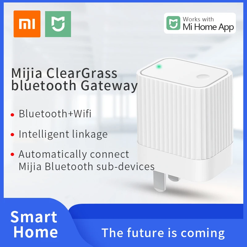 Xiaomi Smart ClearGrass bluetooth Vārti Mijia Smart Home Wifi, Hub darbu ar Mijia Bluetooth Hygrothermograph