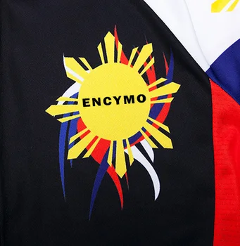 2021New Komanda Filipīnas Riteņbraukšana Jersey Pielāgota Autotransporta Kalnu Skrējiens Top ENCYMO riteņbraukšana jersey riteņbraukšana jersey smieklīgi