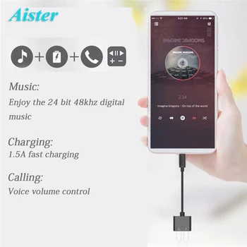 Austiņu un lādētāja Adapteri 2 in 1 USB Type C līdz 3,5 mm Austiņu Ligzda Audio Adapteris Xiaomi 8/6/3. piezīme/ Letv 2/3