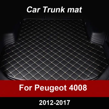 APPDEE Auto bagāžnieka paklājiņš par Peugeot 4008 2012 2013 2016 2017 kravas starplikas paklāju interjera aksesuāri vāciņu