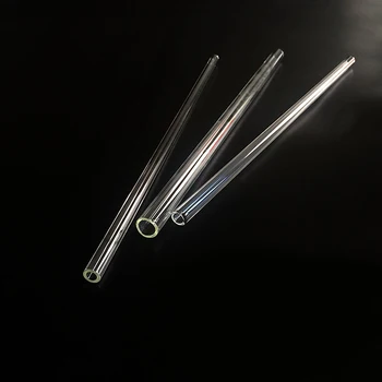3pcs Augstas borsilikāta stikla caurules,O. D. 50mm,Thk. 1.8 mm/2,5 mm/5 mm,L. 200mm/250mm/300mm,Augstas temperatūras izturīgas stikla caurule
