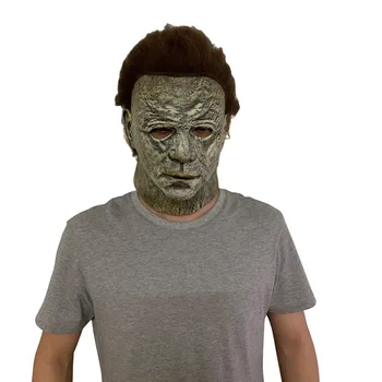 Halloween Šausmu Michael Myers Maska Cosplay Lateksa Pilnu Sejas Ķivere Puse Biedējošu Aksesuārus Home Decoration Accessories