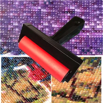Jauns 5D Dimanta Krāsošanas Instruments, Plastmasas Rullīšu DIY Dimanta Krāsošanas Piederumi Dimanta Krāsošana Uzlīmēšanu Cieši