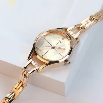 Jaunu zīmolu JW Sieviešu Rokassprādze pulksteņu Luksusa Kristāla Kleita pulksteņi Pulkstenis Dāmas'fashion Gadījuma Kvarca Rokas pulksteņi reloj mujer