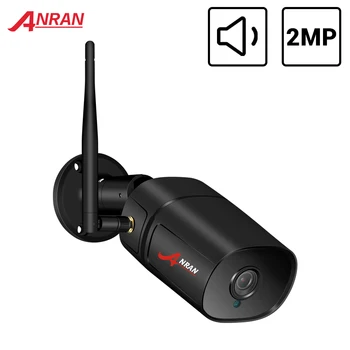 ANRAN 1080P IP Kameru, Wifi, HD Āra Infrasarkano Nakts Redzamības Drošības Kameru, divvirzienu Audio, Bezvadu Video Novērošanas Kamera