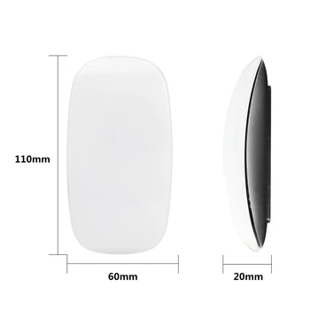 Bezvadu Pele Magic Ultra-Plānas Izliektas Nospiediet Peles Ergonomisks Optiskā Usb Datoru Ultra-Plānas Bluetooth 3.0 Peles Apple Mac