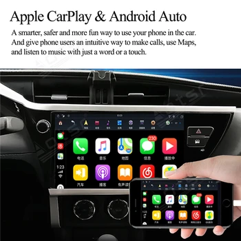 AOTSR 11.8 collu PX6 Android 9.0 Auto GPS Navigācijas Maks-Pad Sērijas Multimediju TOYOTA Corolla 2017-2018 DSP Carplay Fast boot