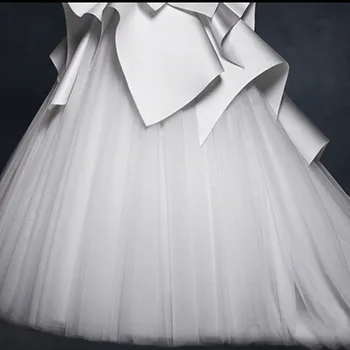 Vintage Kāzu Kleitas 2020. Gadam Elegantu V-Kakla Kāzu Kleitas Bez Piedurknēm Vestido De Noiva Balts Ziloņkaula Līgava Kleita