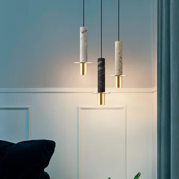 Personība mākslas marmora Dzīvojamā istaba lukturi modernā stila gaismas luksusa lustra, kafejnīca, bārs, terrazzo kāpnes ilgi led downlight