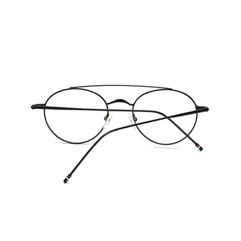 Seemfly Ultravieglajiem Apaļā Rāmja Brilles Rāmis Sievietēm Un Vīriešiem Retro Metāla Rāmis Optisko Datoru, Brilles