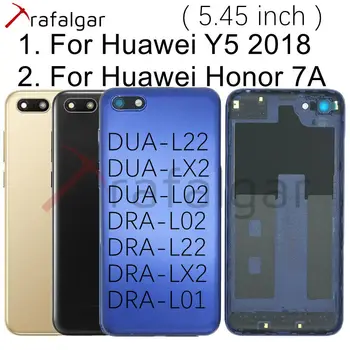 Par Huawei Y5 Ministru 2018 Atpakaļ Akumulatora Vāciņu Aizmugurējo Durvju Mājokļu Gadījumā nevar Aizstāt, Lai Huawei Honor 7.A Akumulatora Vāciņu, lietojot Kameras Objektīvs