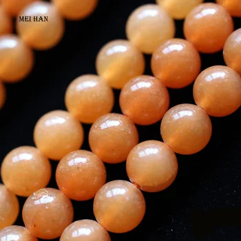 Meihan Bezmaksas piegāde 6mm 8mm 10mm Sarkana aventurine gluda apaļas pērles, lai aproce, kaklarota, jewerly pieņemšanas desgin vai dāvanu