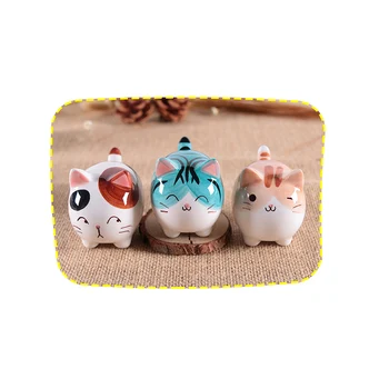 ZOCDOU Keramikas Kaķis Japānas Stila Kaķēns Mājas Dekoru Jauki Kaķēns Displejs Dzimšanas dienas Dāvanu Kolekcija Ķīna Specialitāte Piliens Kuģniecība
