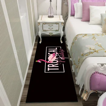 Flamingo Paklāju Vienkārši Modernās Guļamistabas Istabas Gultas Priekšā, Nakts Mājas Taisnstūra Mat