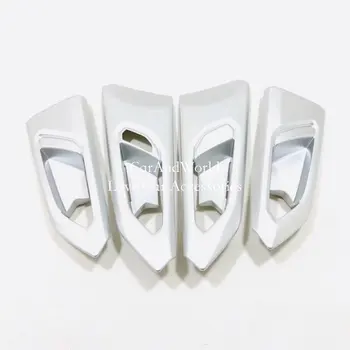 Interjera Durvju Bļodā Paneļa Vāku, Roktura Rāmis Rotāt Apdares Par Volkswagen VW T-KRUSTU, 2019. gadā, Oglekļa Šķiedras Auto-Stils Aksesuāri