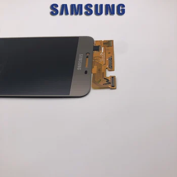 5.7 ORIĢINĀLU Jauno SUPER AMOLED LCD Displejs priekš SAMSUNG Galaxy C7 LCD Displejs C7000 Touch Screen Digitizer Nomaiņa