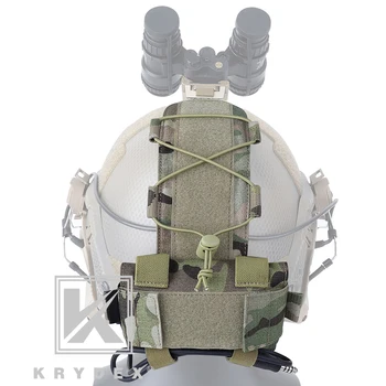 KRYDEX Kaujas Ķivere MK1 Taktiskās Akumulatoru Kabata Piederumu Glabāšanai Aiztures Sistēmu, Pretsvars, GPNVG-18 Akumulatora Kaste