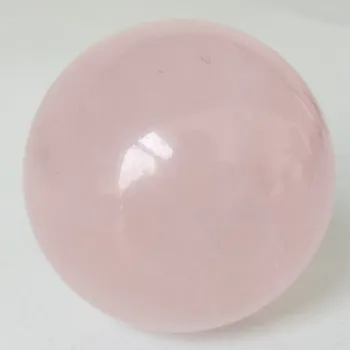 40mm dabas rozā kvarca kristāla bumbu mājas apdare bumbu un svētku puse izrotājumu rozā kvarca akmeņu dziedināšanas crystal