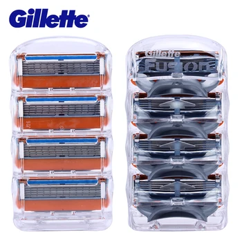 Gillette Fusion Proshield žilete Vīriešu Skuvekļu Asmeņus Ar Dzesēšanas Bārdas Skūšanās Asmeņi Bārdas naži 4gab Mašīna Skūšanās