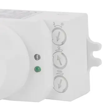 AC 220-240V Mikroviļņu Sensoru Slēdzi 360 Grādu Noteikšanas Saprātīga Ķermeņa Kustības Sensors Slēdzis, 5.8 gHz, Lai HF Krāsns Sistēma