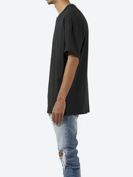 COOLMIND kokvilnas streetwear atdzist vīriešu T krekls gadījuma zaudēt īsām piedurknēm vīriešu t-krekls o-veida kakla t vīriešiem tee krekli, topi