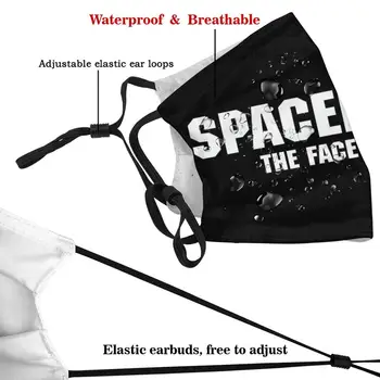 Spaceballs Sejas Maska Modes Drukāt Atkārtoti Smieklīgi Pm2.5 Filtru Mutes, Sejas Maska, Sejas Maska Spaceballs Spaceballs