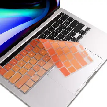 MUMS Veida Slīpumā Klaviatūras krāsa Vāks Macbook Jaunākās Pro 13 