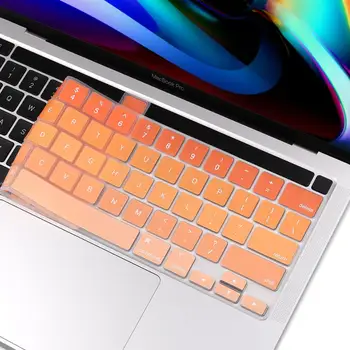 MUMS Veida Slīpumā Klaviatūras krāsa Vāks Macbook Jaunākās Pro 13 