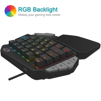 Delux T9X Spēļu Keybord un Peli, RGB LED Mehāniskās Vadu Tastatūru Peles Combo Komplekts Office Tastatūras, Peles, Datoru, Klēpjdatoru Spēle