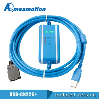 USB-CN226 Adapteris Omron CS/CJ/ CQM1H/ CPM2C Sērijas PLC Programmēšanas Kabelis Atbalsta WIN7