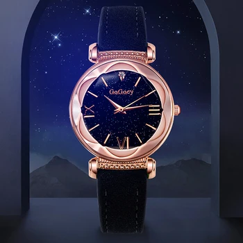 2019 Luksusa Dāmas Skatīties Gogoey Sieviešu Pulksteņi Zvaigžņotām Debesīm Pulksteņi Sieviešu Modes bayan kol saati Dimanta Reloj Mujer часы