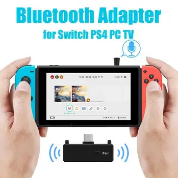 EastVita Audio Raidītājs Bezvadu Adapteri, Bluetooth 5.0 EDR A2DP Zema Latentuma par Nintend Slēdzis PS4 TV PC Spēles