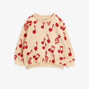 2020AW Jaunas PRIEKŠSĒDĒTĀJA Pašā Stilā garām piedurknēm Sweatershirt Zēniem un Meitenēm Toddler sporta Krekls Zēniem Augšu