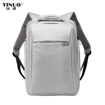 YINUO Biznesa Laptop Backpack 15.6 Collas, Kvalitātes Izturīga, Ūdens Izturīgs Skolas Bookbag Datora Soma Vīrieši Sievietes