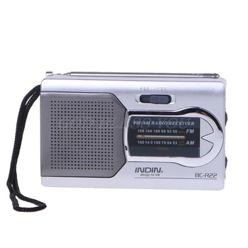 Augstas Kvalitātes Universāla Slim AM/FM Mini Radio Pasaulē Uztvērējs, Stereo Skaļruņi MP3 Mūzikas Atskaņotājs Piliens Kuģniecība