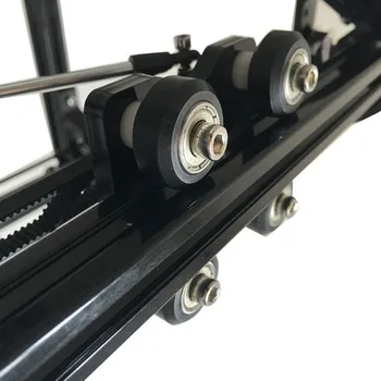 HE3D K200 delta DIY 3d printera komplekts autolevel ar apsildāmu gulta viena sprausla full metal MK8 uzlabotu tālvadības presēt komplekts