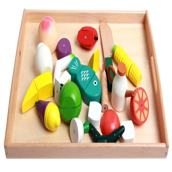Koka Montessori Tray Set Montessori Praktiskās Dzīves Materiāliem Mazo Paplāti Mācīšanas Saņemt Palešu Agrīnās Pirmsskolas Izglītības Rotaļlietas