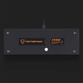 Mini jaunu Motospeed CK62 Spēļu Mehāniskās Klaviatūras USB Vadu/Bluetooth Dual Režīmā 61 taustiņi RGB LED Apgaismojums PC Dators gamer