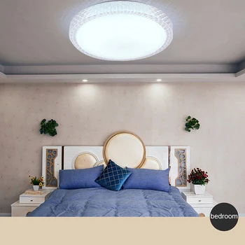 LED Griestu Gaismas 12W/18W/24W Flush Uzstādīts Moderns un vienkāršs dizains - Akrila Abažūrs ar Rāmi dzīvojamā istaba, guļamistaba