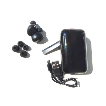 TWS Bluetooth Austiņas Karstā Pārdošanas Bass Stereo Hifi Bezvadu Earpods austiņas skriešanai, ar Uzlādes Kaste
