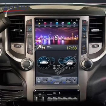 128GB Multivides Tesla Android Dodge RAM 2018 2019 2020 Auto Radio Multimediju Atskaņotāju, Auto GPS Navigācija, DSP Carplay 4G SIM
