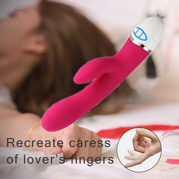 G Spot Trušu Vibrators, Dildo Orgasma Pieaugušo Rotaļlietas USB Uzlādes Spēcīgs Masturbācija Seksa Rotaļlieta Sievietēm Ūdensizturīgs Seksa Produkta