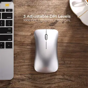 PM9 alumīnija sakausējuma bezvadu peli, kluss, uzlādējams datoru, biroja spēle gudrs, MacBook, acer, lenovo klēpjdators