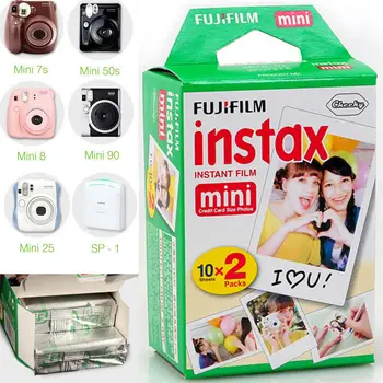 Oriģināla Fujifilm fotopapīra Fuji Instax Mini 8 Filmu Balta Lapa mini9 7s 8 10 20 25 50 50i SP1 dw lomo instant
