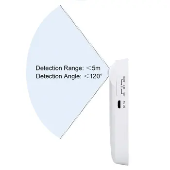 ARILUX Nakts Gaismas DC5V 6Leds PIR Kustības Sensoru, LED Lampas, USB Uzlādējams Portatīvās Sienas Gaismas JAUNAS