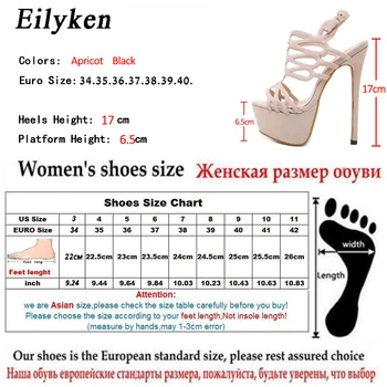 Eilyken Sieviešu Sandales Sūkņi Puse, kurpes Platformas, Sūkņi kurpes Duncis papēži Atvērtu purngalu dobi no augstpapēžu kurpes, Kleitu kurpes, Melnas